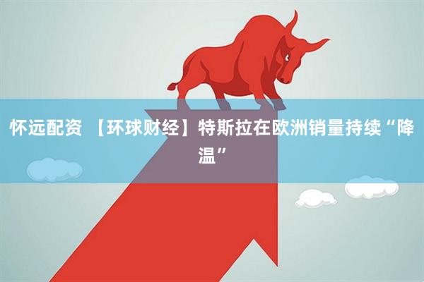 怀远配资 【环球财经】特斯拉在欧洲销量持续“降温”