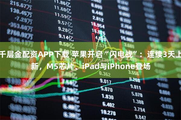 千层金配资APP下载 苹果开启“闪电战”：连续3天上新，M5芯片、iPad与iPhone登场